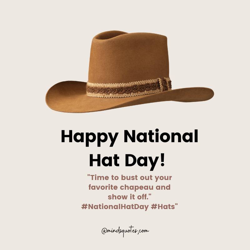 National Hat Day Messages