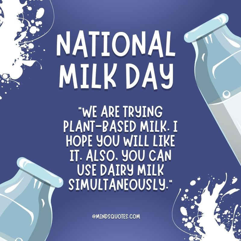 National Milk Day Greetings