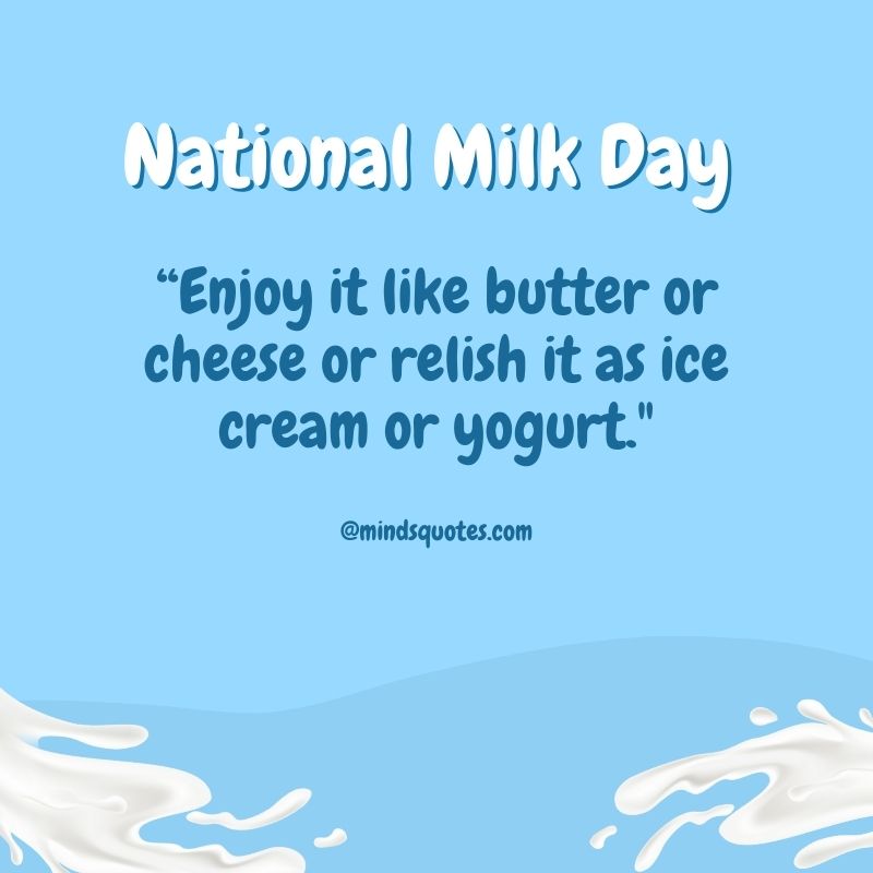 National Milk Day Messages 