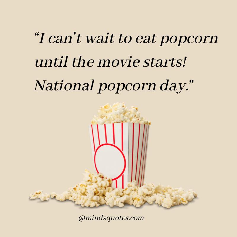 National Popcorn Day Messages