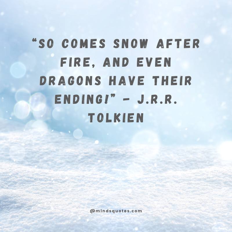 The First Snow Quotes 