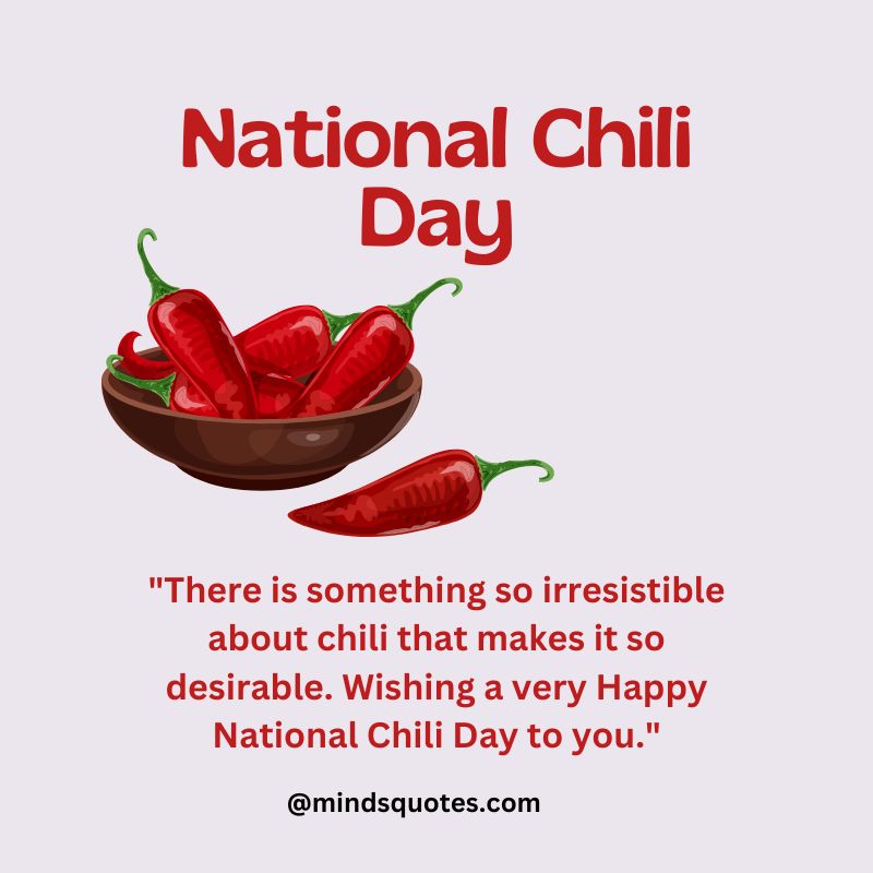 National Chili Day Messages 