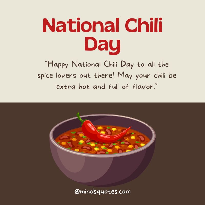 National Chili Day Wishes