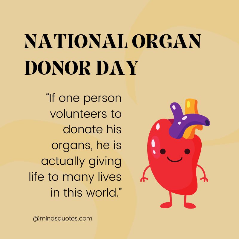 National Organ Donor Day Messages