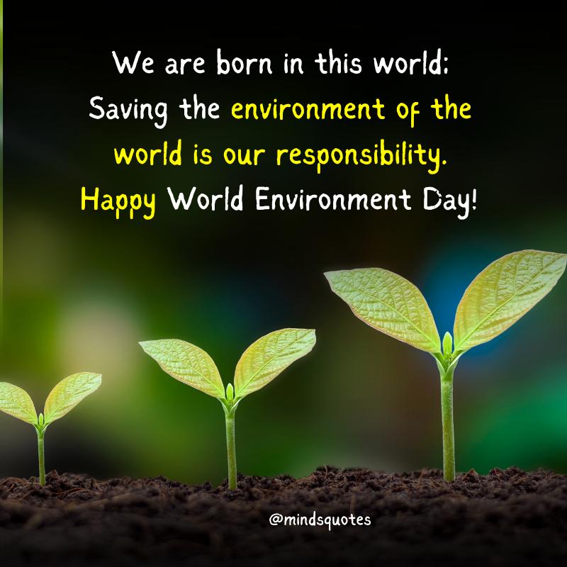 Happy World Environment Day Messages 