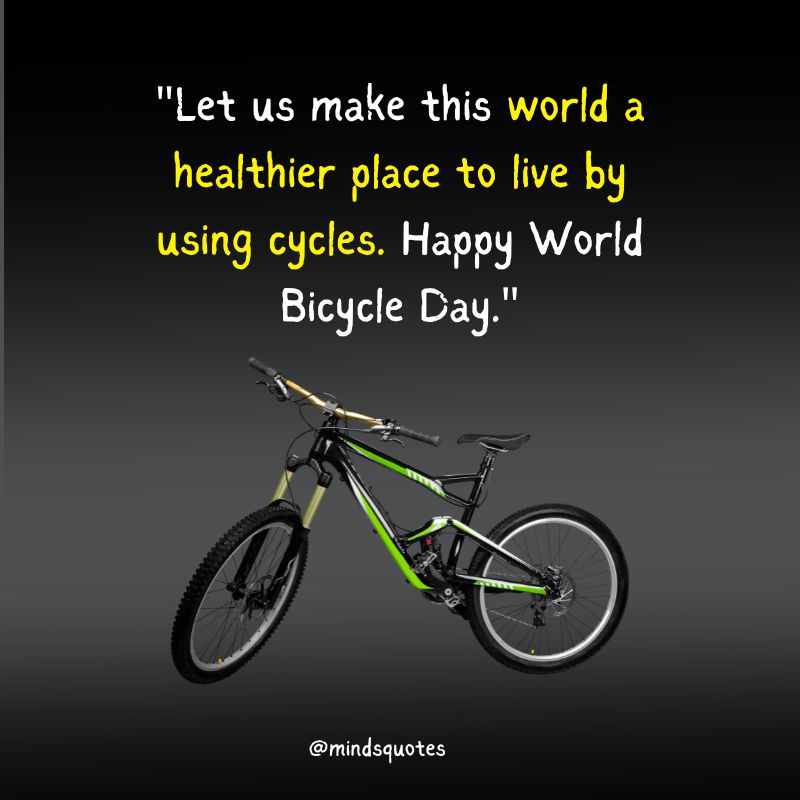 World Bicycle Day Wishes 