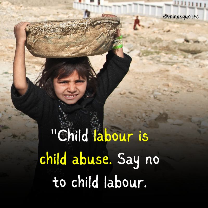 World Day Against Child Labour Slogans