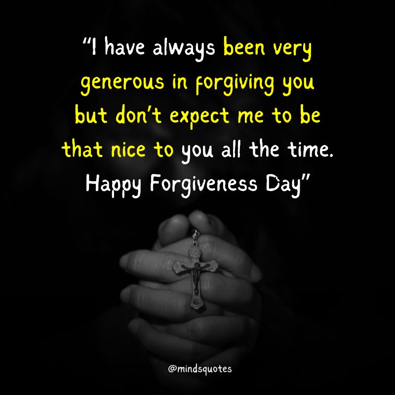 Forgiveness Day Messages 