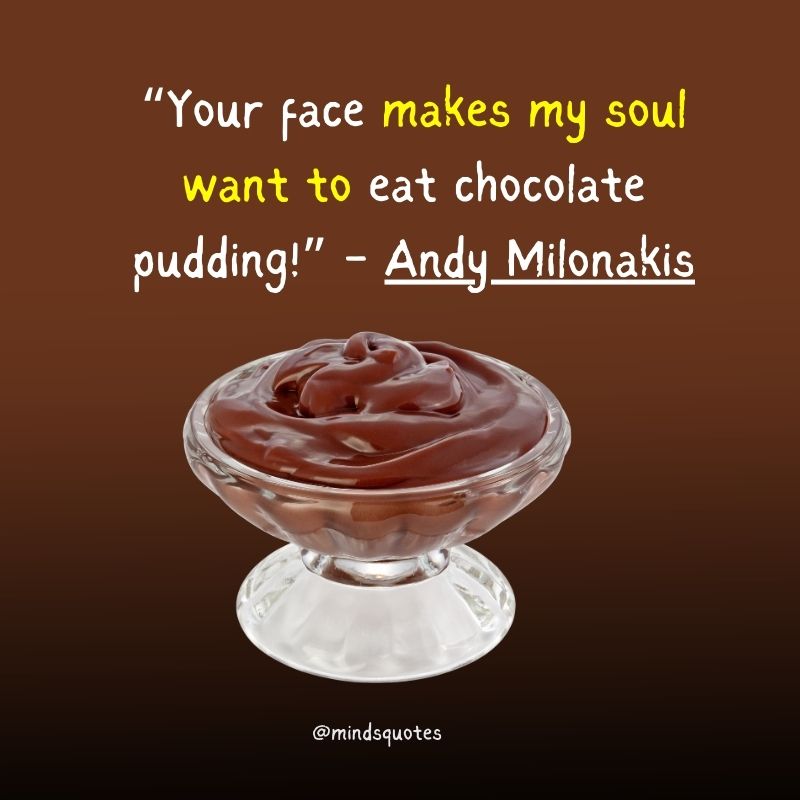 National Chocolate Pudding Day Quotes