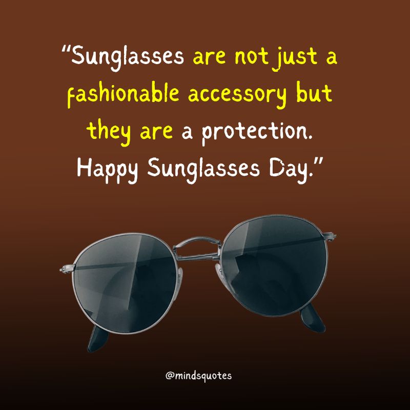National Sunglasses Day Messages