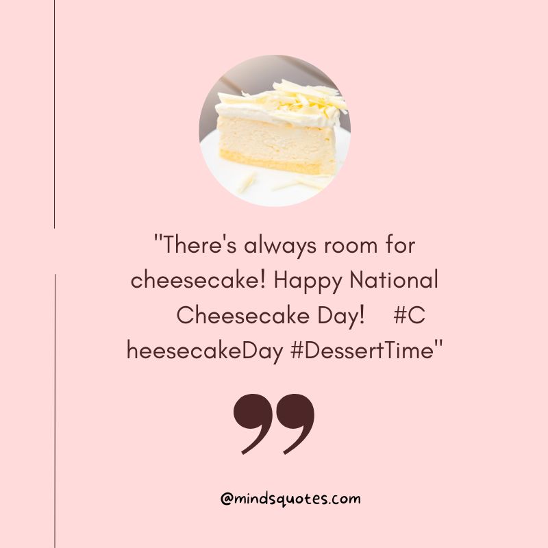 National Cheesecake Day Wishes
