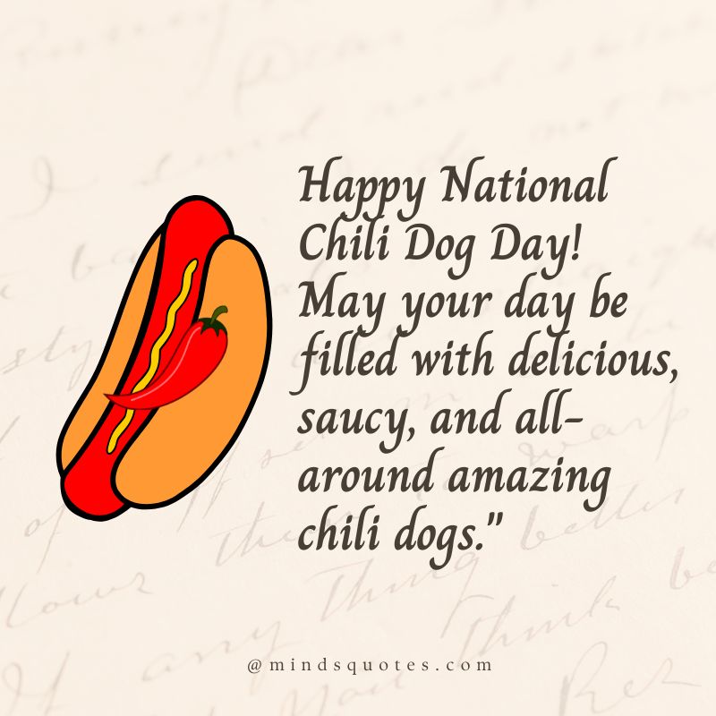 National Chili Dog Day Wishes