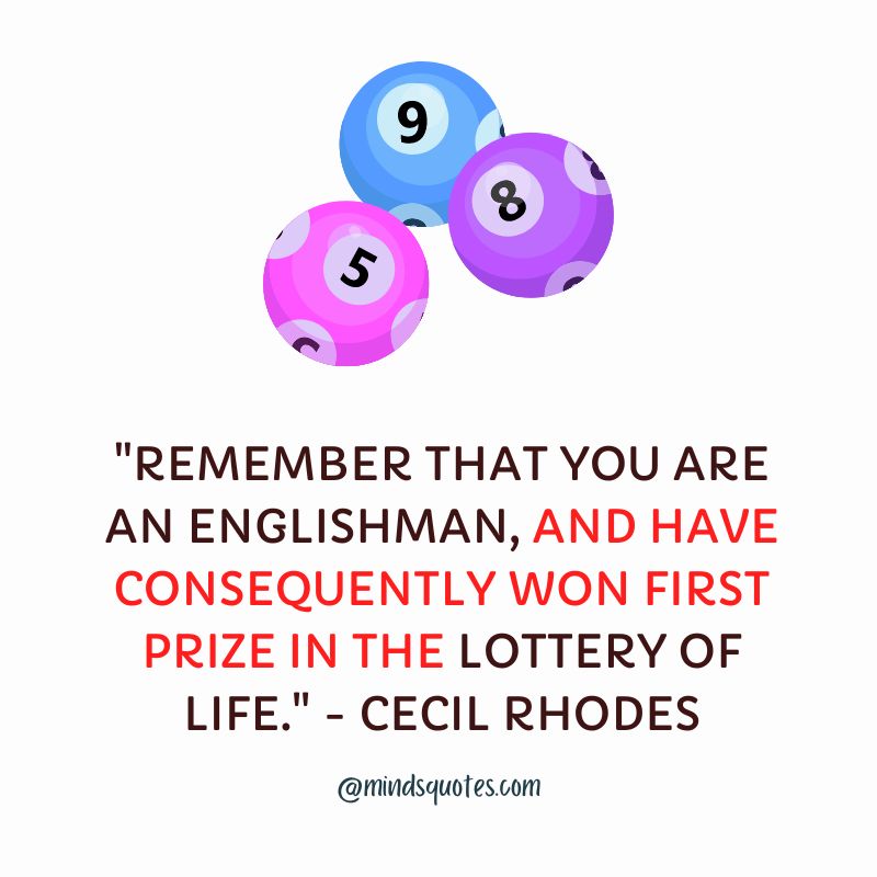 National Lottery Day Quotes