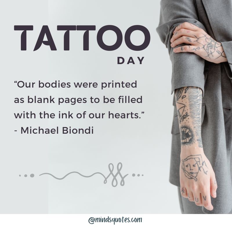 National Tattoo Day Quotes