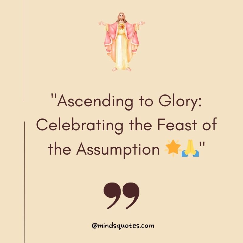 Feast of the Assumption Captions