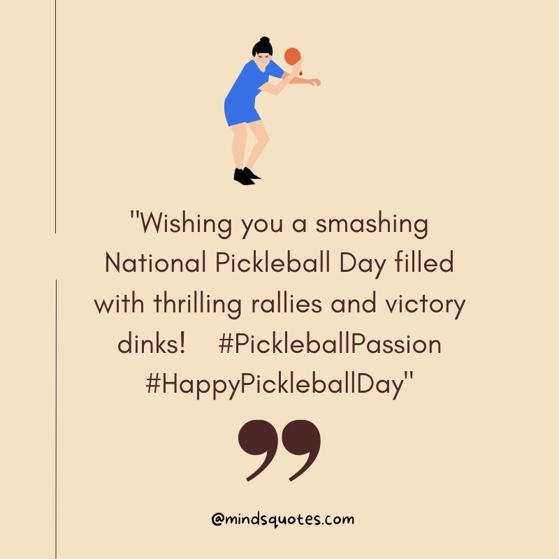 National Pickleball Day Wishes
