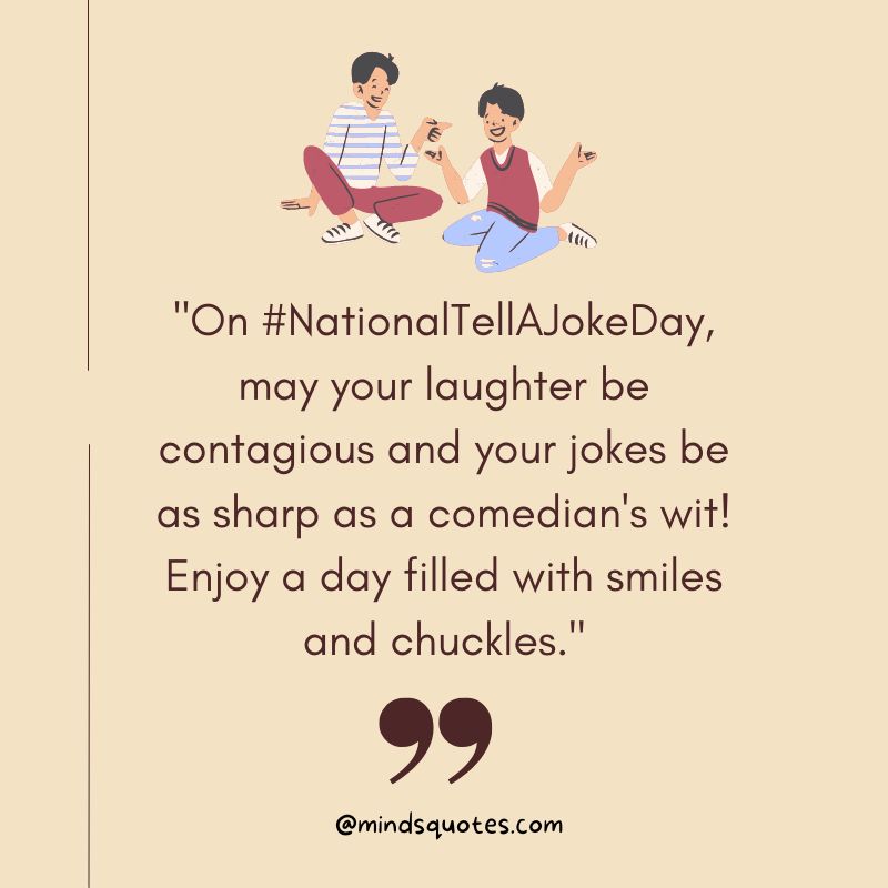 National Tell A Joke Day Wishes