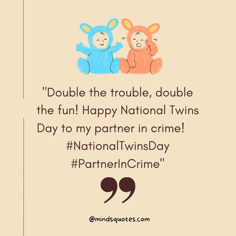 National Twins Day Captions 