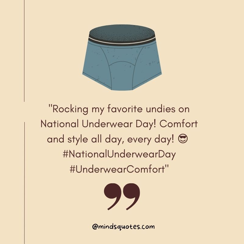 National Underwear Captions 