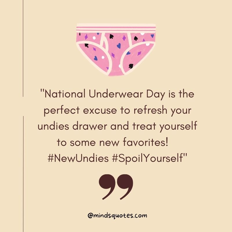 National Underwear Day Wishes
