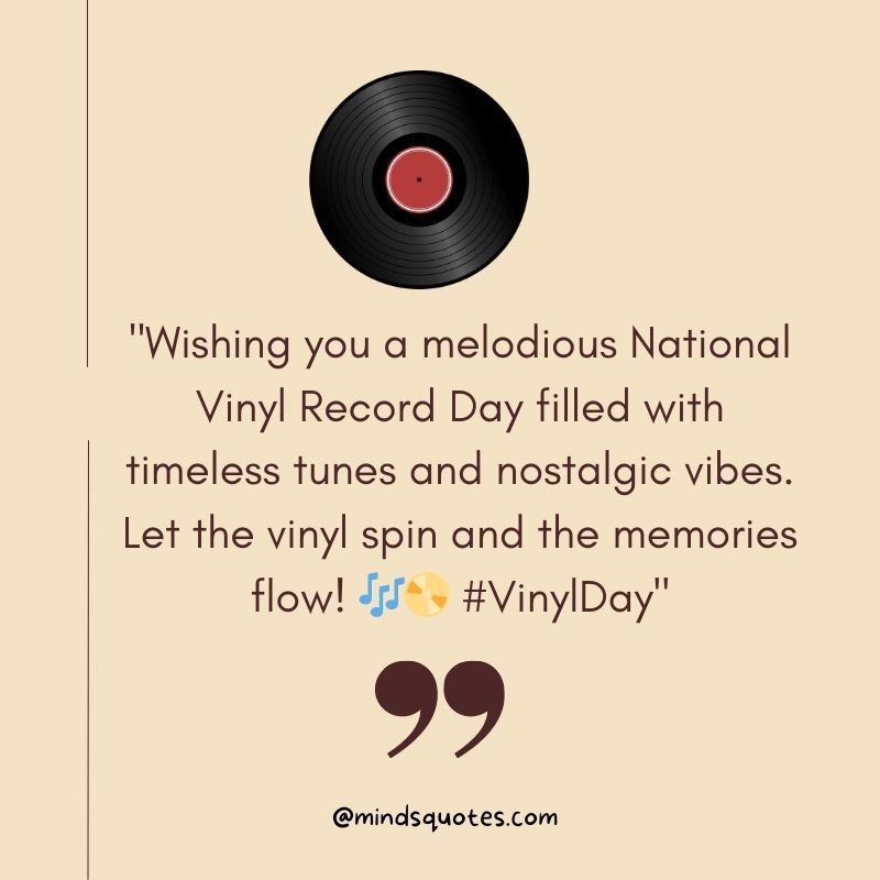 National Vinyl Record Day Wishes