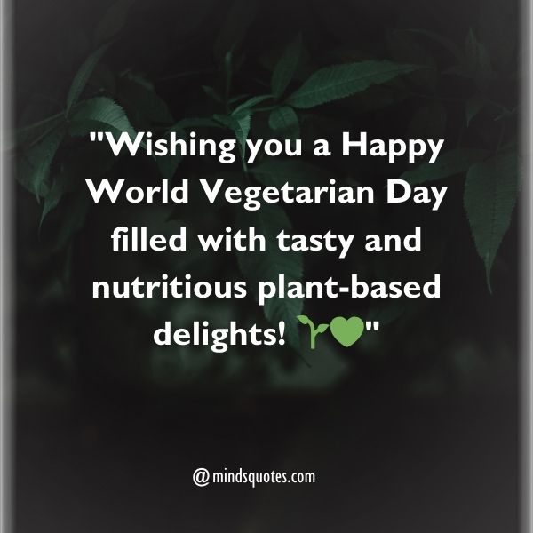 World Vegetarian Day Wishes
