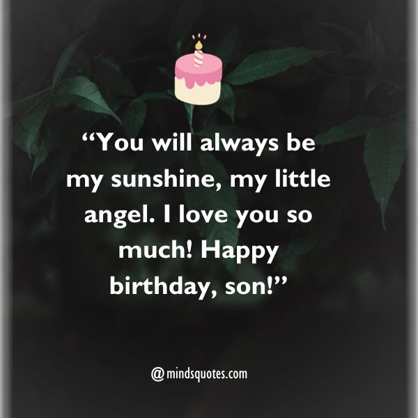 Heart Touching Birthday Quotes for Son from Mom