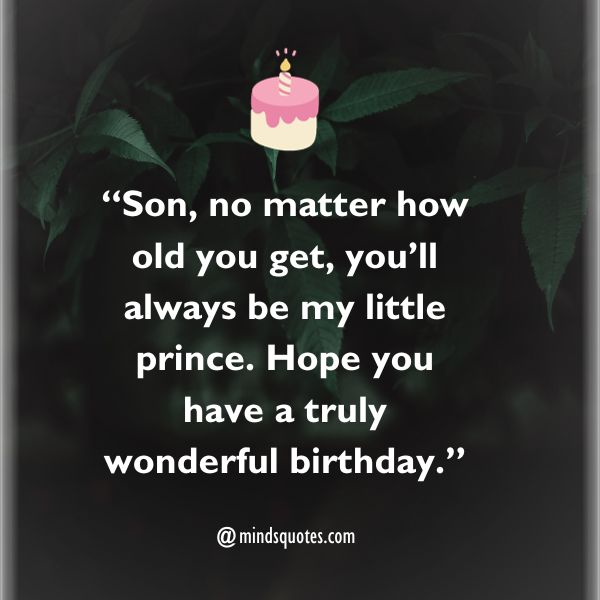 Heart Touching Birthday Quotes for Son from Mom