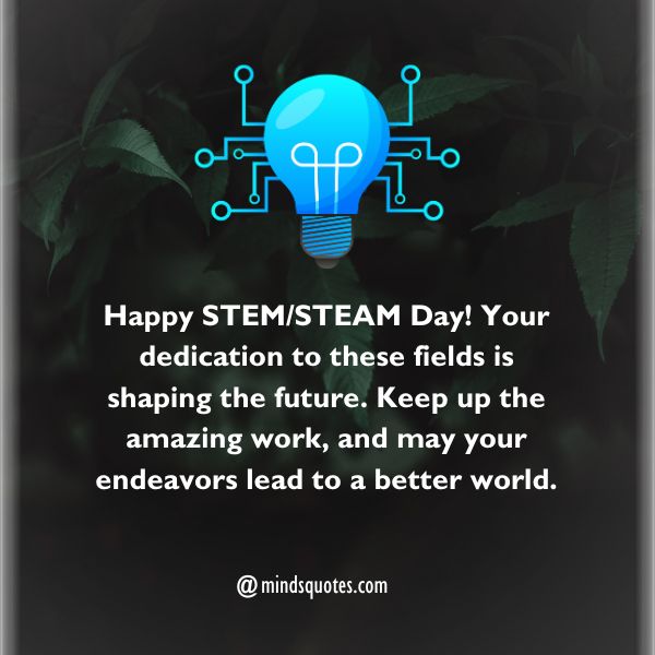 STEM/STEAM Day Wishes