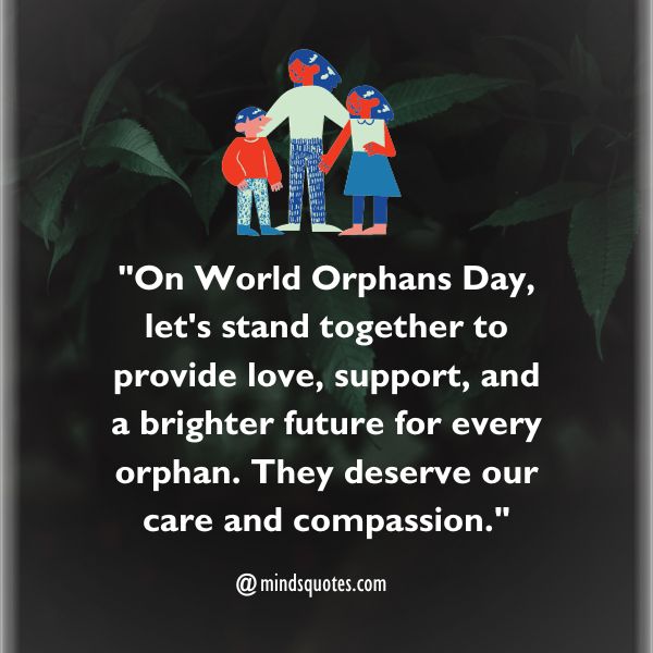 World Orphans Day Messages