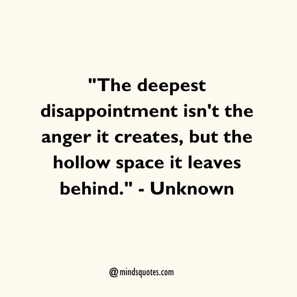 Disappointment Relationship Priority Quotes