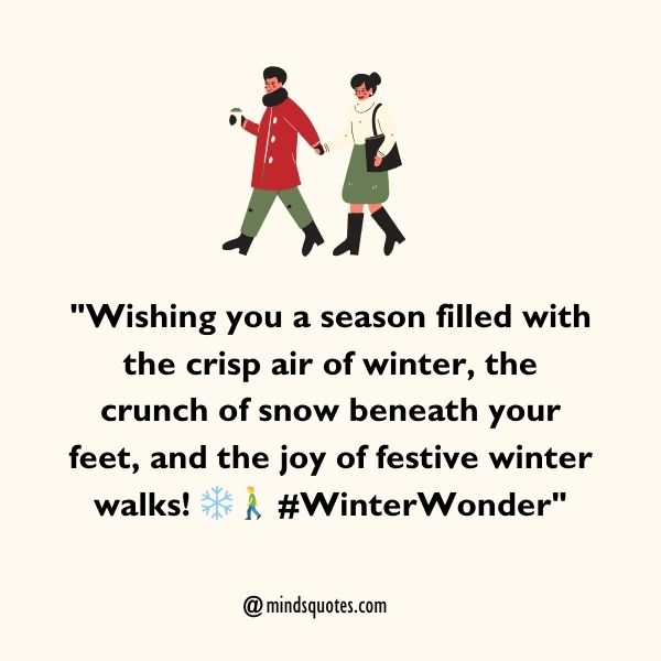 Festival of Winter Walks Messages