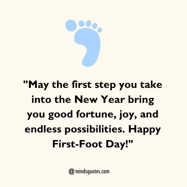 First-Foot Day Messages
