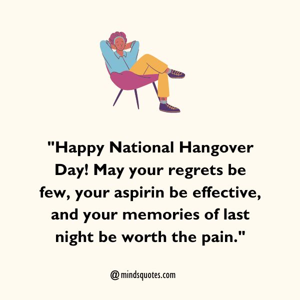 National Hangover Day Wishes