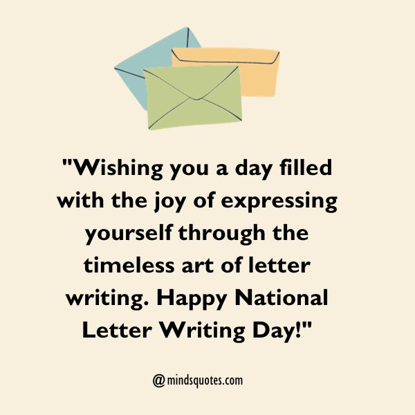 National Letter Writing Day Wishes