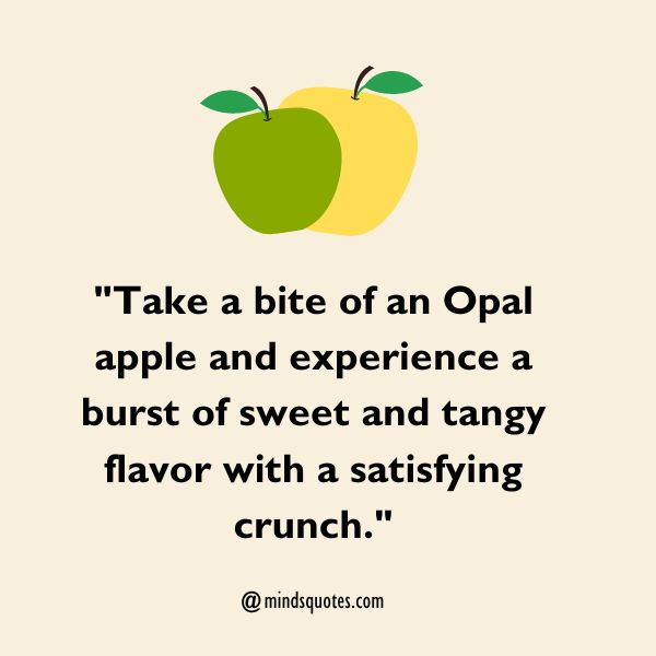 National Opal Apples Day Quotes