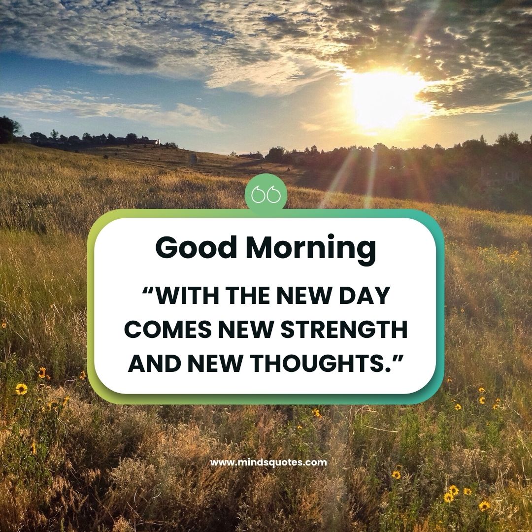 Good Morning With Positive Words In English