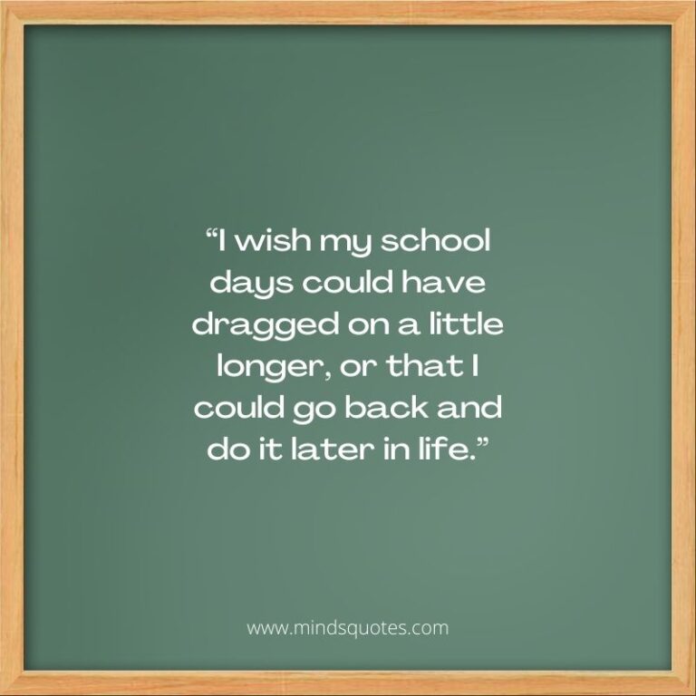 71 Best School Memory Quotes To Missing School Memories