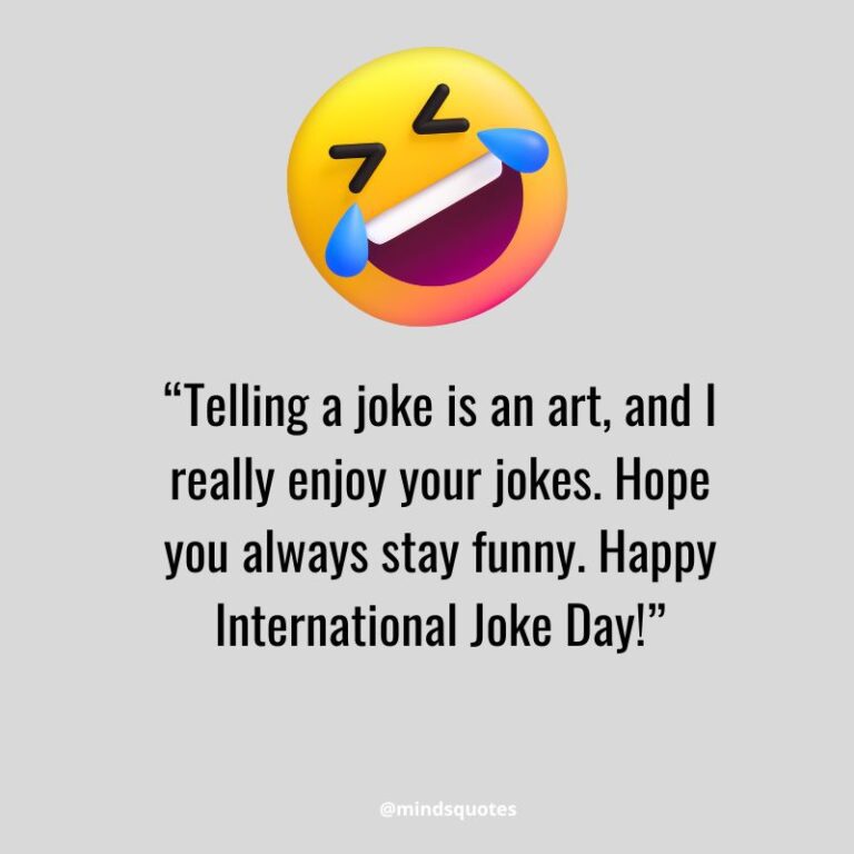 28+ BEST International Joke Day Quotes, Wishes & Messages