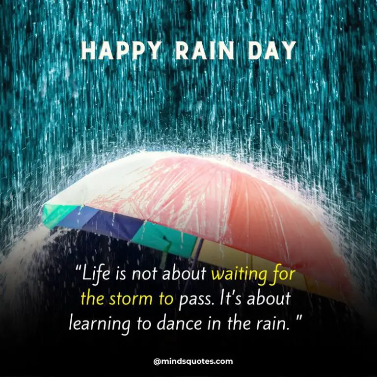 54 BEST Happy National Rain Day Quotes, Wishes & Messages