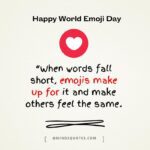 41 Famous Happy World Emoji Day Quotes, Wishes & Messages