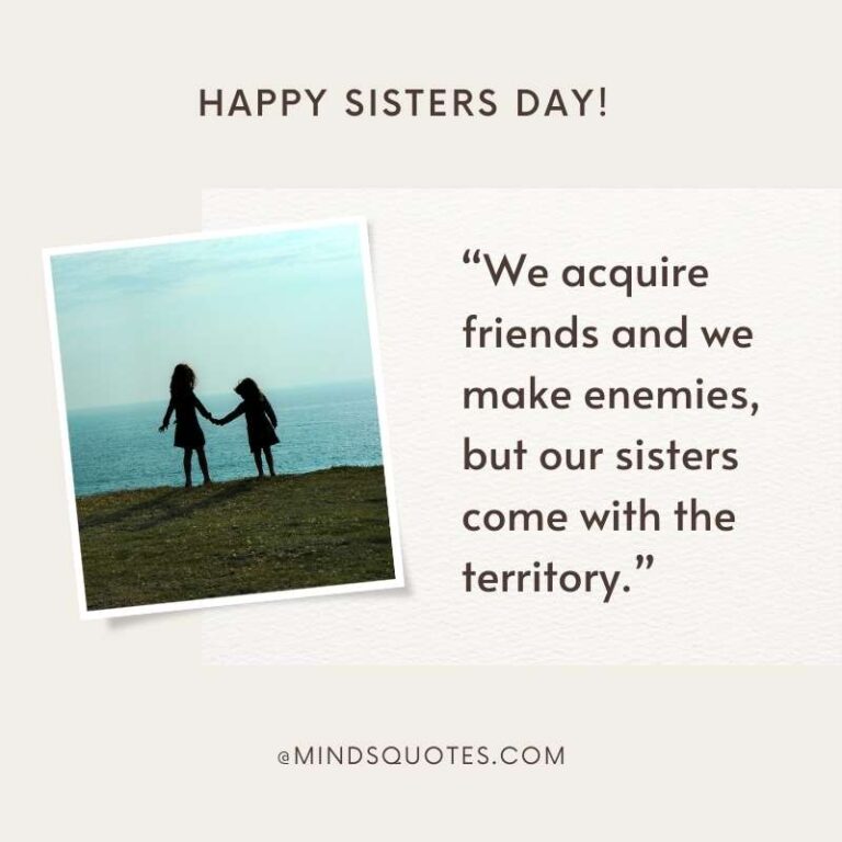 47+ BEST National Sisters Day Quotes, Wishes & Messages