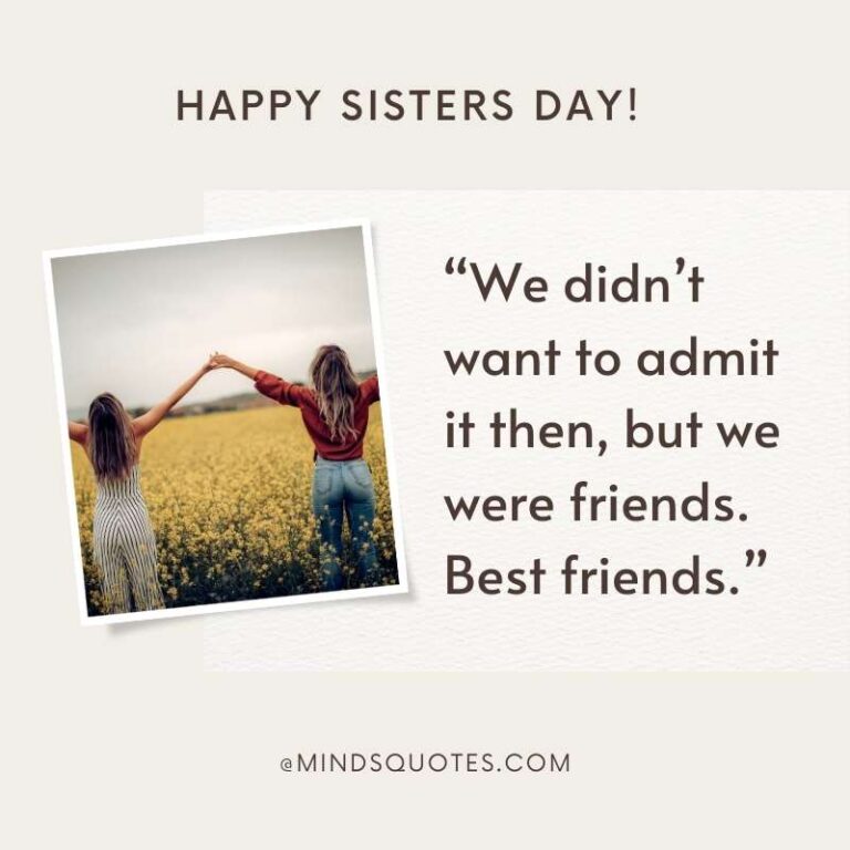 47+ BEST National Sisters Day Quotes, Wishes & Messages