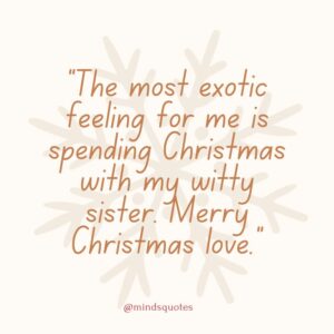 45 FAMOUS Heartfelt Christmas Wishes For Sister