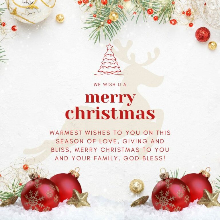 50+ Famous Merry Christmas Greetings Images [2023]