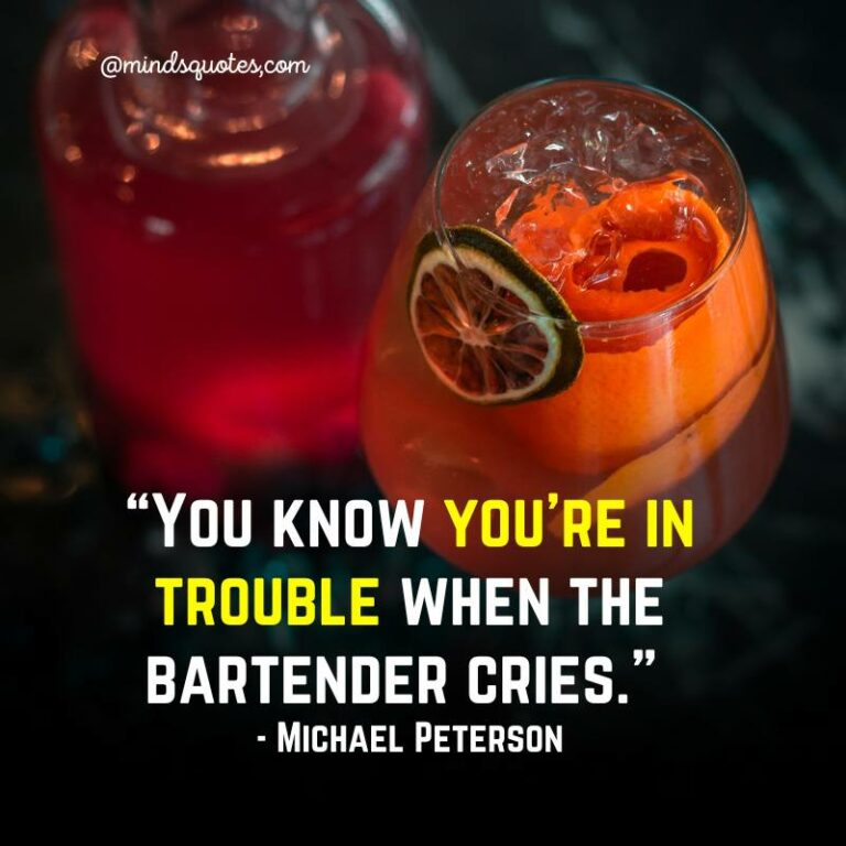 70 Famous World Bartender Day Quotes, Messages & Saying