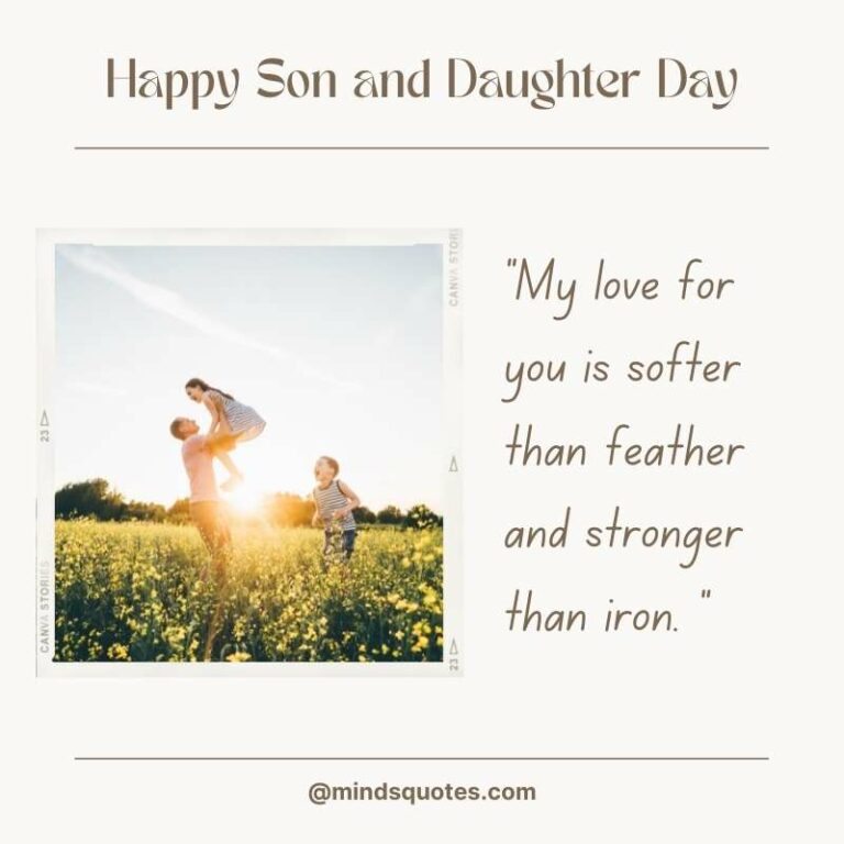 46 National Son And Daughter Day Quotes, Wishes & Messages