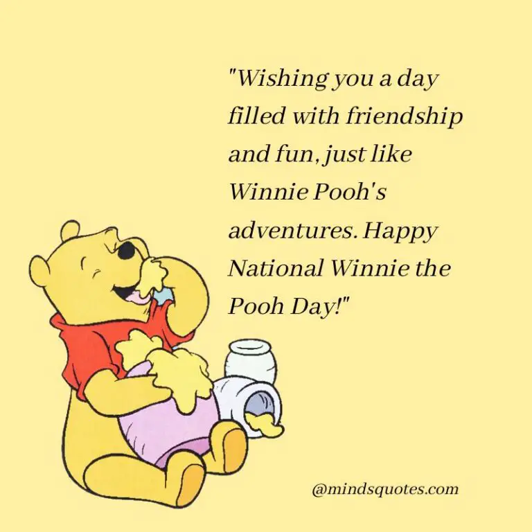 50 National Winnie The Pooh Day Quotes, Messages & Wishes