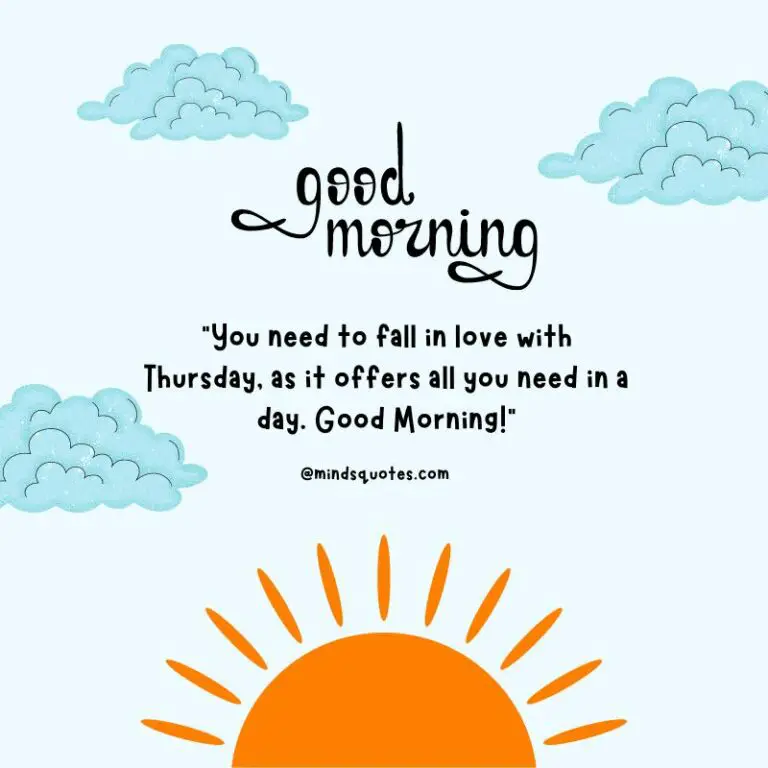 75 Thursday Good Morning Quotes To Brighten Your Day