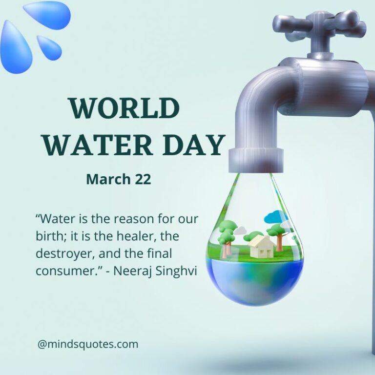 50 Important World Water Day Quotes, Messages & Wishes